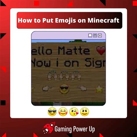 emojis in minecraft|minecraft sign emojis.